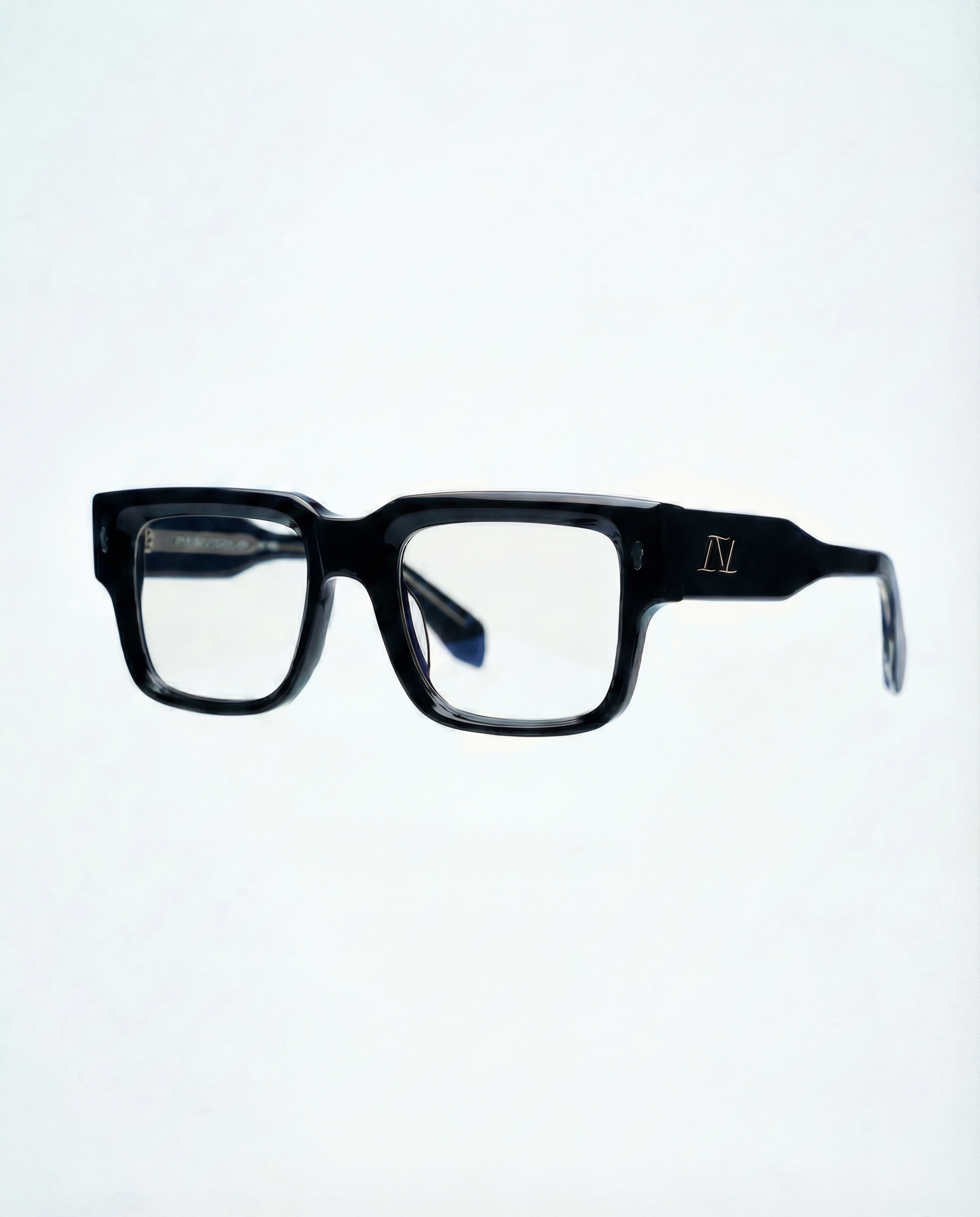 HILLS black with transparent glass